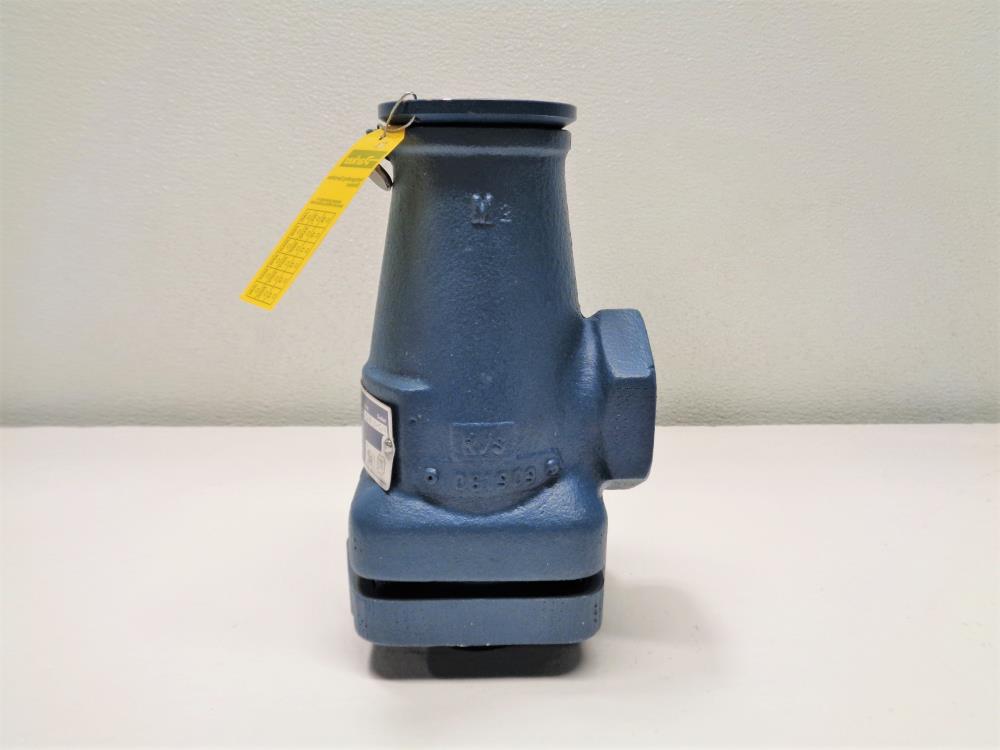 Parker Refrigeration 3/4" x 1-1/4" Safety Relief Valve, Type H3, 170 PSIG